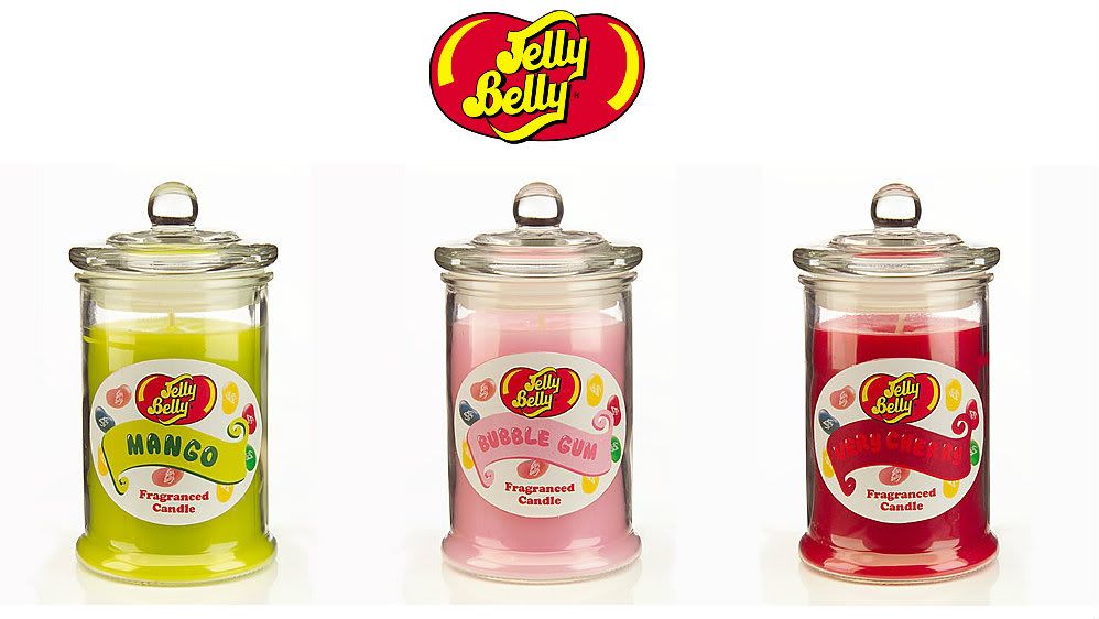 Jelly Belly Wax Filled Jar Candles (Various Scents) eBay