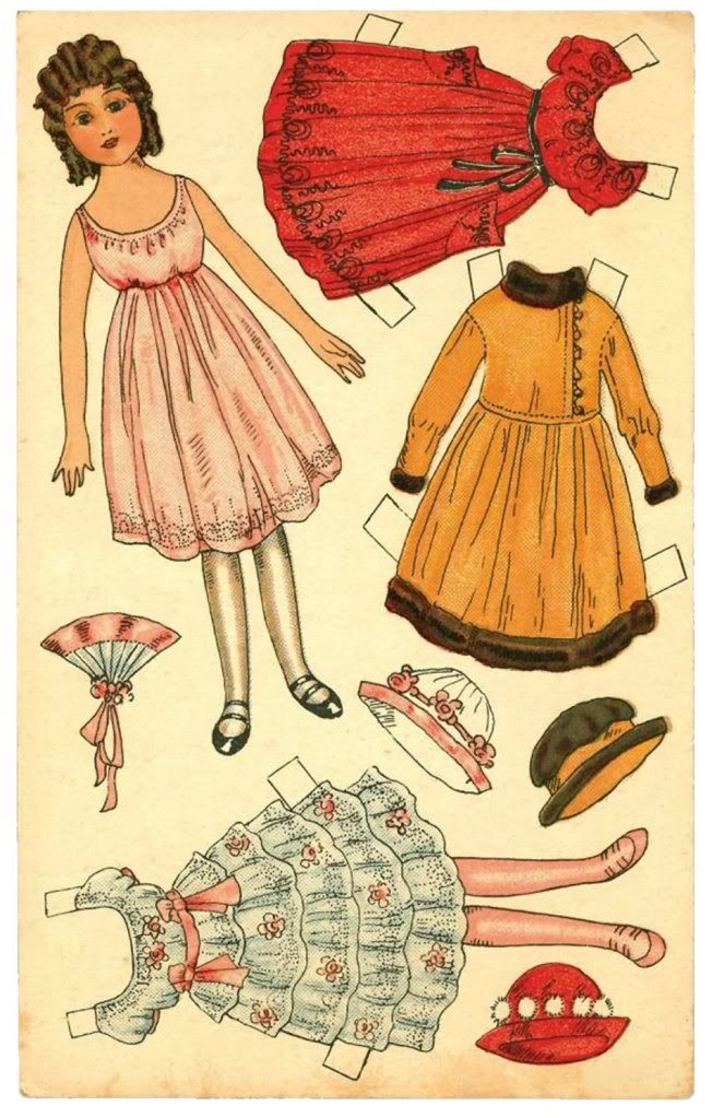 paper doll clipart free - photo #23