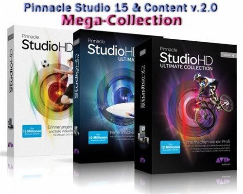 AVID Pinnacle Studio 15 & Content v.2.0 (Latest version) AVID Pinnacle Studio 15 & Content v.2.0 (Latest version)