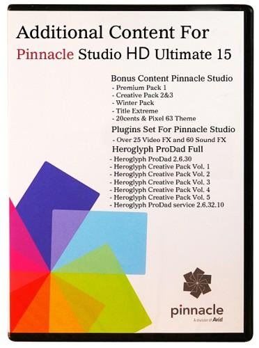 Additional Content for Pinnacle Studio HD 15 (Multilingual)