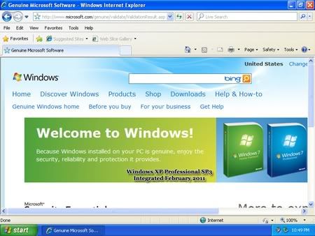 Microsoft Windows XP Professional SP3 Integrated February 2011 