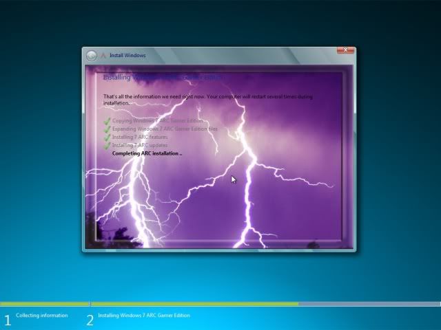 Windows 7 ARC GAMER Edition x86+x64 Integrated ML- 2010 