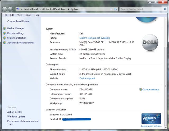 Windows 7 Ultimate Dell Edition OEM SP1 (x86/x64) Windows 7 Ultimate Dell Edition OEM SP1 (x86/x64)