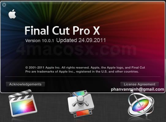 Final Cut Pro X 10.0.1 + Motion 5 +Compressor 4+ FCP Contents •Full DVD Final Cut Pro X 10.0.1 + Motion 5 +Compressor 4+ FCP Contents •Full DVD