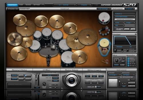ToonTrack Superior Drummer v2.2.3 5 DVDs PC/Mac (Hybrid)