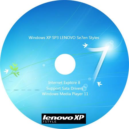 Windows Lenovo XP 7 Style 2010