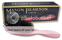 Mason Pearson CB4 Hair Brush (Pink)   Pocket Size  