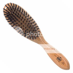   Oval Black Bristle Ladies Grooming Hair Brush 5011637066715  