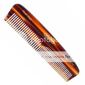 KENT R7T Hair Comb for Men or Women  