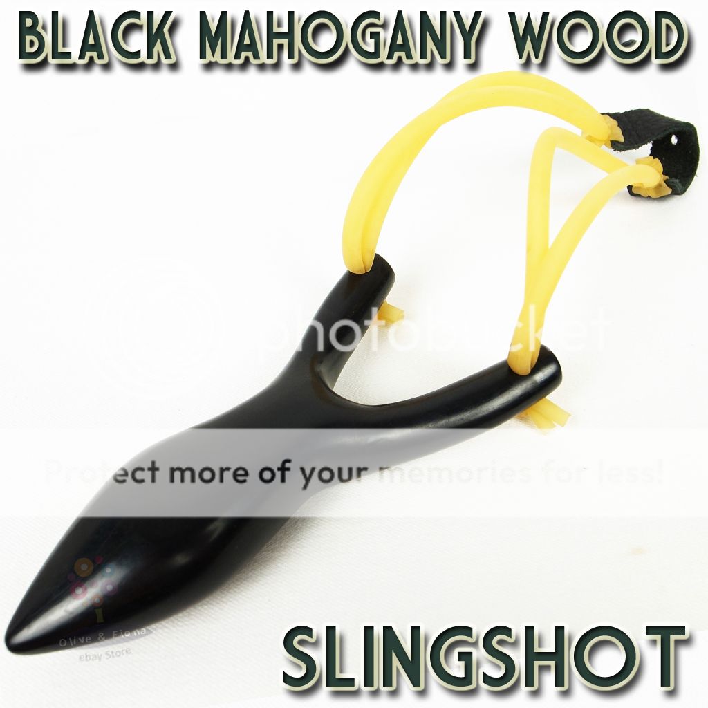 Stainless Steel Slingshot Hunting Sling Shot Catapult  